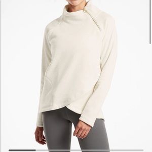 Cozy Athleta Sweatshirt in Oatmeal